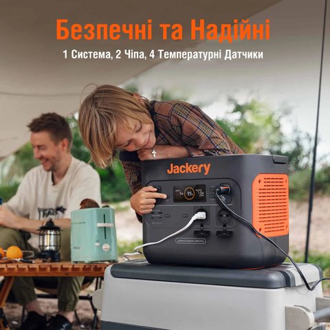 Сонячний генератор Jackery 2000 Pro (Explorer 2000 Pro + 4×Solarsaga 200W + 2×конектора Jackery Solar) Прев'ю 4