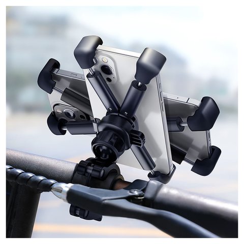 Тримач Baseus Quick to take cycling, велосипедний, чорний, #SUQX-01 Прев'ю 5