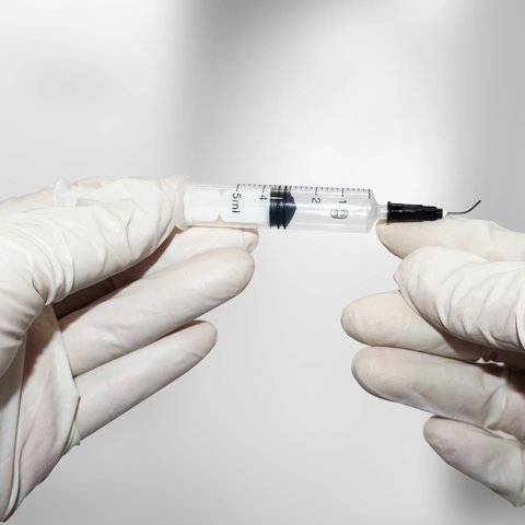 Голка-дозатор 22G, 0,7 мм, під гвинт, для шприців, вигнутий 45°, 10 шт. Прев'ю 3