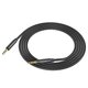 AUX cable Hoco UPA19, TRS 3.5 mm, 200 cm, negro, con revestimiento de nylon, #6931474759894 Vista previa  1