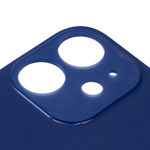 Housing Back Cover compatible with iPhone 12 mini, (dark blue, no need to remove the camera glass, Original (PRC), big hole) Preview 1