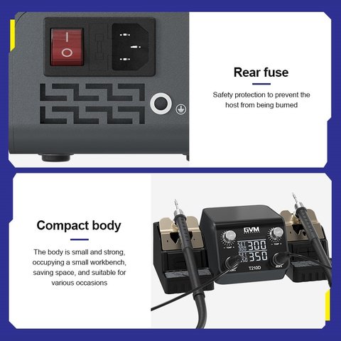 Soldering Station GVM T210D, (digital, 60 W) Preview 8