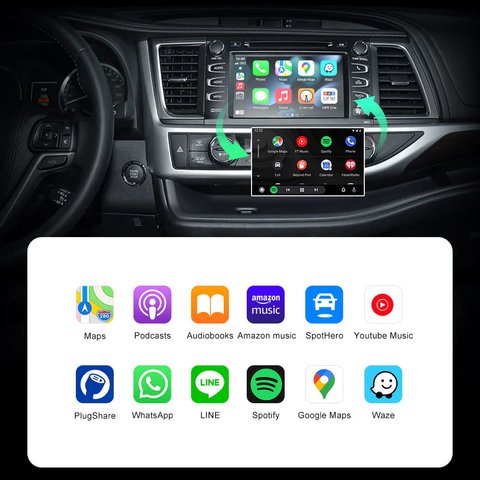 CarPlay для Toyota с системой Touch2/Entune2 Превью 4