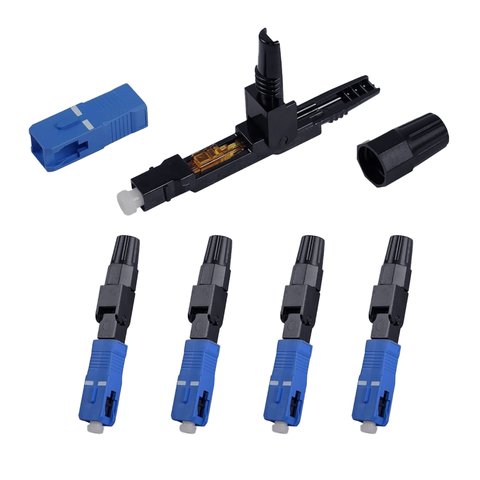 SC/UPC Fiber Optic Connector, 10 pcs/pack - GsmServer