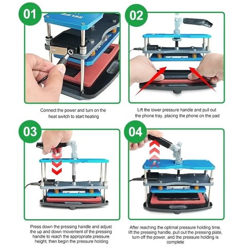 Holder RELIFE LS5, (to disassemble mobile devices, with heating, 80°C) Preview 2