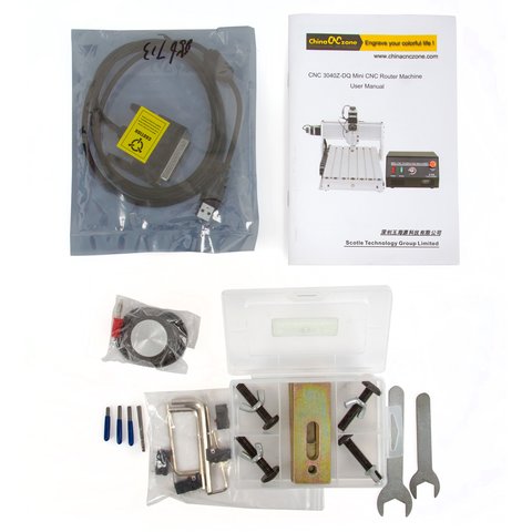 Máquina fresadora CNC de sobremesa de 3 ejes ChinaCNCzone 3040Z-DQ (500 W) Vista previa  8