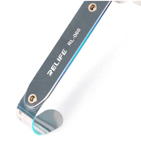 Herramienta para levantar pantalla, cristal táctil RELIFE RL-060, espátula metálica, 2 in 1 Vista previa  1