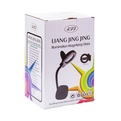 Lente de aumento de sobremesa Sunshine LJJ 139, iluminación circular Vista previa  2