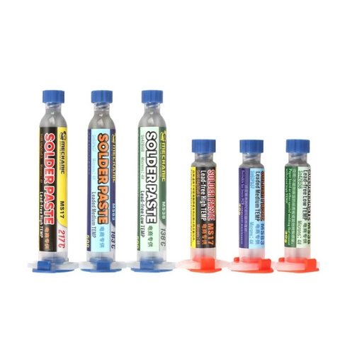 Pasta BGA Mechanic MS38, Sn 42%, Bi 58%, 138 °C, 50 g Vista previa  1