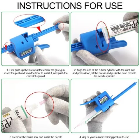 Pistola universal RELIFE RL-062B, 30-60 ml Vista previa  3