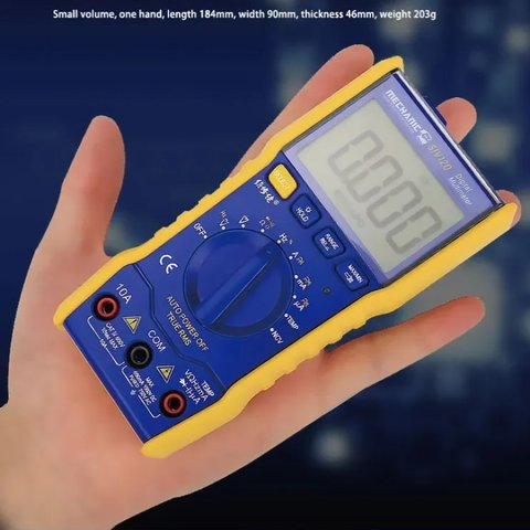 Multímetro Mechanic SIV120, digital Vista previa  1