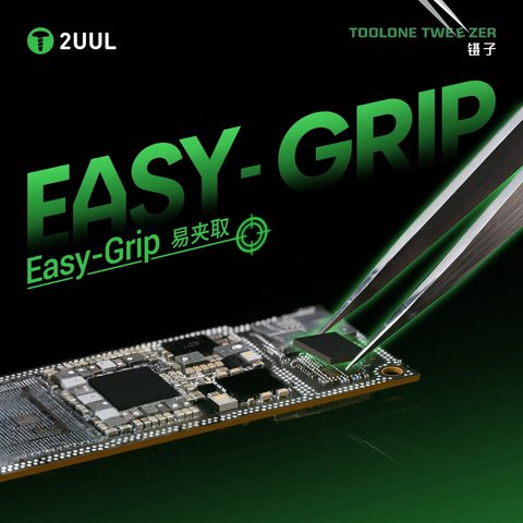 Pinzas para smd 2UUL TW15, recta, 140 mm, no magnético Vista previa  1