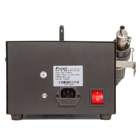 Термоповітряна паяльна станція Pro'sKit SS-989B Прев'ю 2