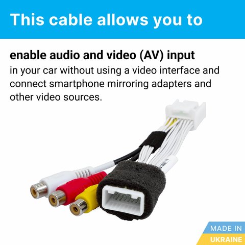 Відеокабель для Lexus з медіа-навігаційною системою GEN7/GEN8/GEN9 Прев'ю 1