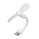 Вентилятор Mini, белый, мобильный, USB тип-A Превью 1
