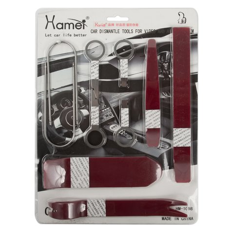 Набір інструментів для знімання обшивки 10 шт – поліуретан Прев'ю 1