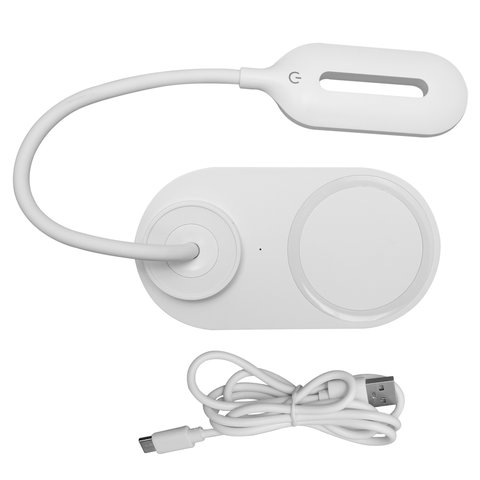 Настільна світлодіодна лампа з бездротовим заряджанням HT-12 Прев'ю 3