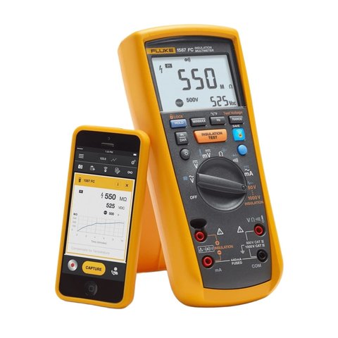 Мегаомметр Fluke 1587 / I400 FC (4692725) Прев'ю 5