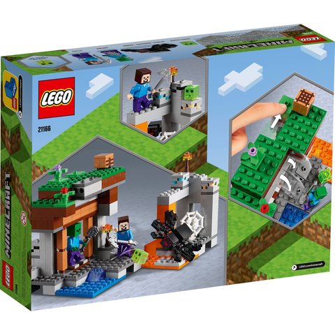 Конструктор LEGO Minecraft «Заброшенная» шахта (21166) Превью 1