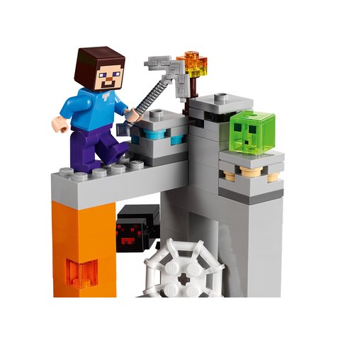 Конструктор LEGO Minecraft «Заброшенная» шахта (21166) Превью 6