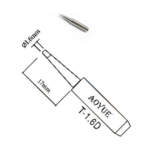 Soldering Iron Tip AOYUE T-1.6D Preview 2