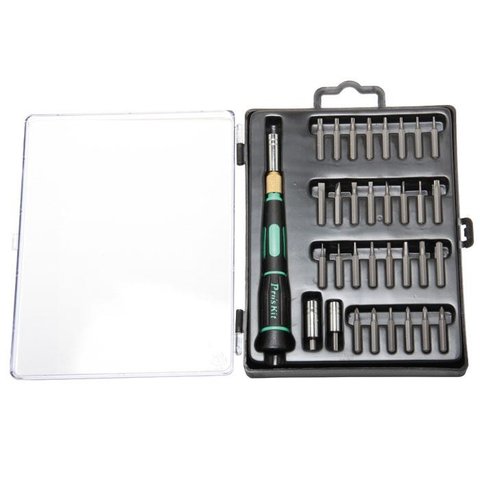 Screwdriver Pro'sKit SD-9803 with Bit Set Preview 2